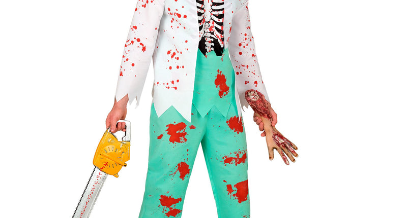 Zombie dokter jas voor heren