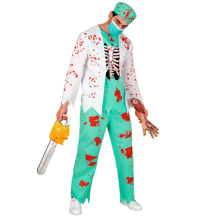 Zombie dokter jas voor heren