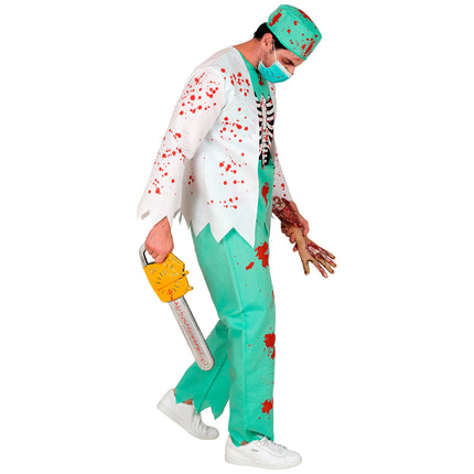 Zombie dokter jas voor heren — foto 4