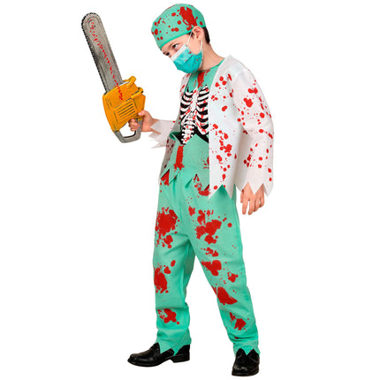 Zombie dokter jas voor jongens — foto 4
