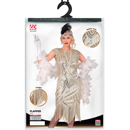 Roaring jaren 20 gatsby flapper jurk voor dames styling – kostuums