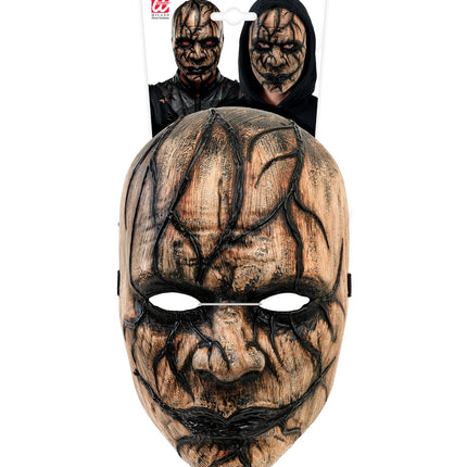 Masker venom voor heren zijaanzicht – verkleedkleding
