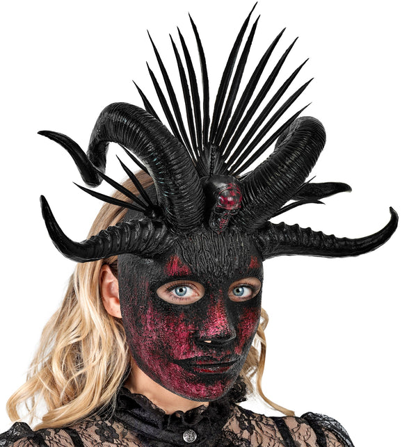 Voodoo masker priester productfoto – verkleedkleding