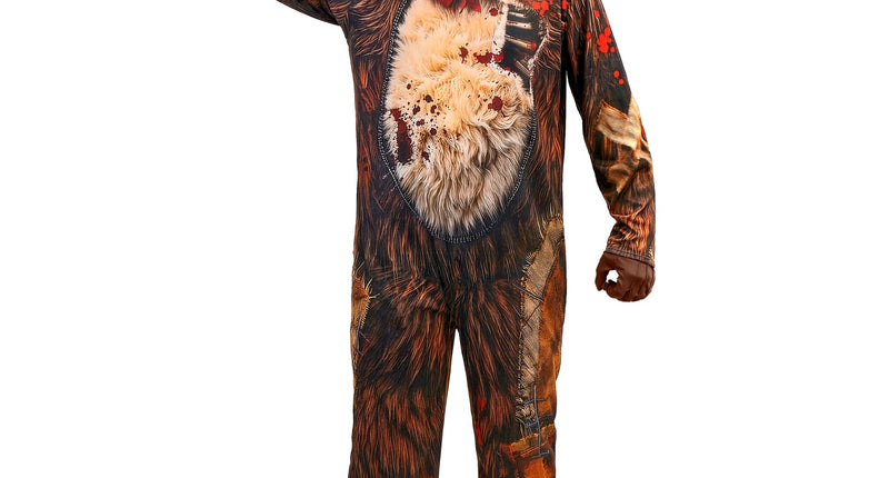 Zombie beer jumpsuit voor heren vooraanzicht – kostuums