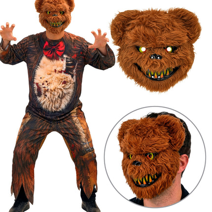 Zombie beer jumpsuit voor heren zijaanzicht – kostuums