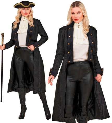 Victorian jas voor dames vooraanzicht – kostuums