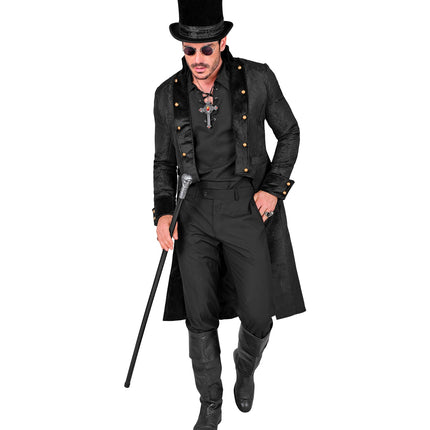 Victorian jas voor heren achterkant – kostuums