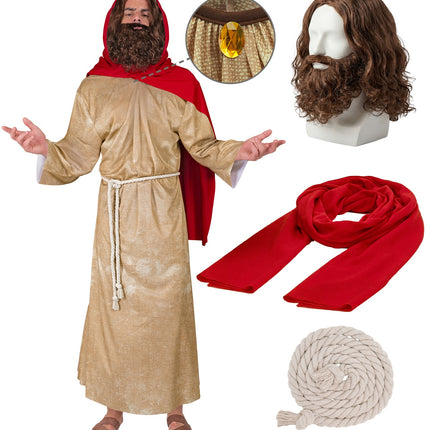 Messias tuniek voor heren zijaanzicht – kostuums