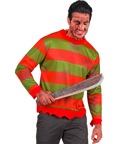 Fright night shirt voor heren vooraanzicht – kleding