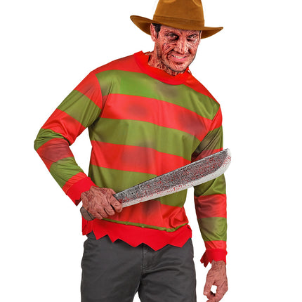 Fright night shirt voor heren zijaanzicht – kleding
