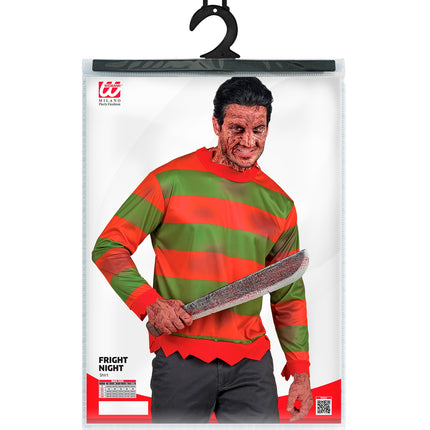 Fright night shirt voor heren totaalbeeld – kleding