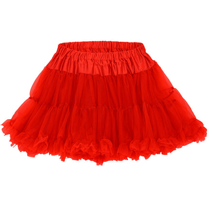 Rode tutu voor dames detailopname – kleding