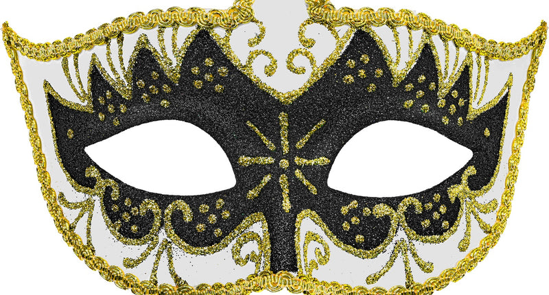 Oogmasker venetiaans voor dames vooraanzicht – oogmaskers