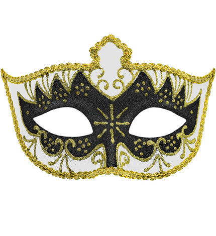 Oogmasker venetiaans voor dames vooraanzicht – oogmaskers