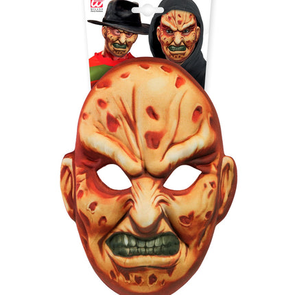 Masker Freddy stof voor heren zijaanzicht – maskers