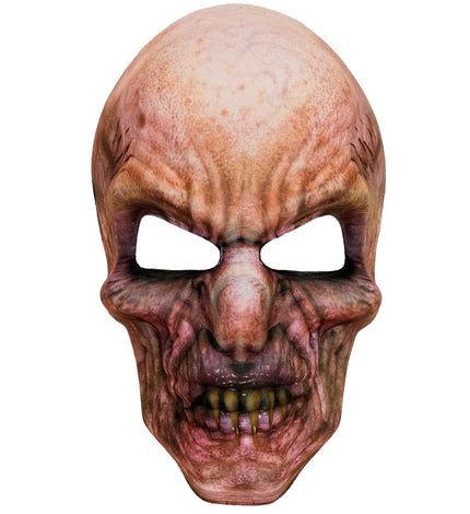 Zombie masker stof voor heren vooraanzicht – maskers