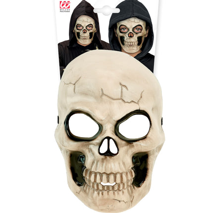 Schedel masker kunststof voor jongens zijaanzicht – maskers