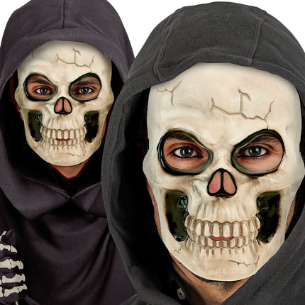 Schedel masker kunststof voor heren achterkant – maskers