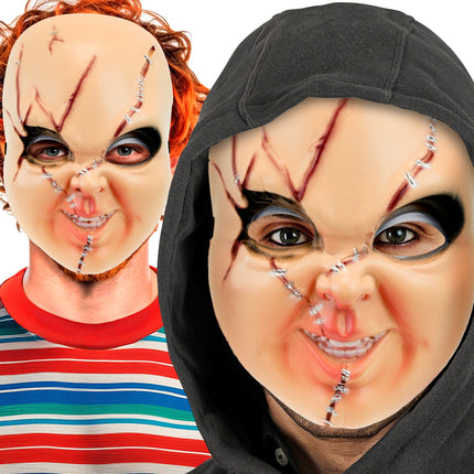 Masker good jongen hard kunststof achterkant – maskers