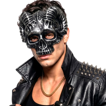 Schedel masker ram hard kunststof achterkant – maskers