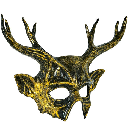 Masker Baphomet hard kunststof vooraanzicht – maskers