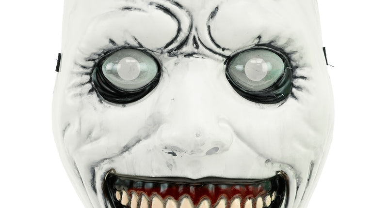 Masker bubble ogen monster hard kunststof voor heren vooraanzicht – maskers