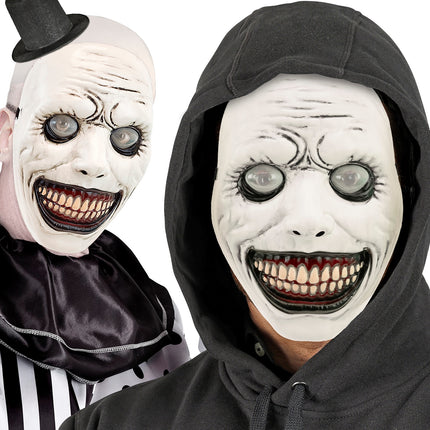 Masker bubble ogen monster hard kunststof voor heren achterkant – maskers