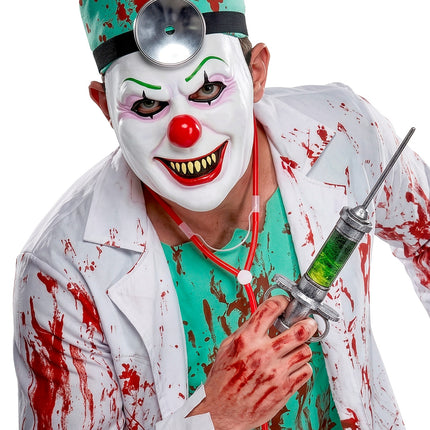 Masker boze clowns latex sfeerbeeld – maskers