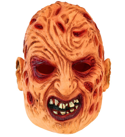 Masker Freddy latex voor heren vooraanzicht – maskers