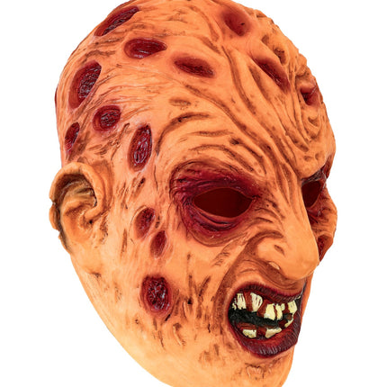 Masker Freddy latex voor heren achterkant – maskers