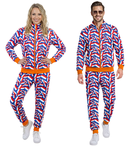 Nederland joggingpak WK EK dames heren detail
