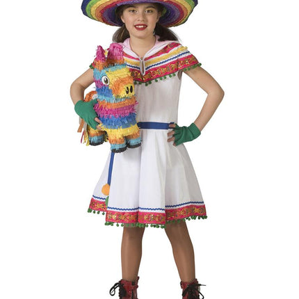 Peruviaans kostuum Paola meiden achterkant – carnaval outfit
