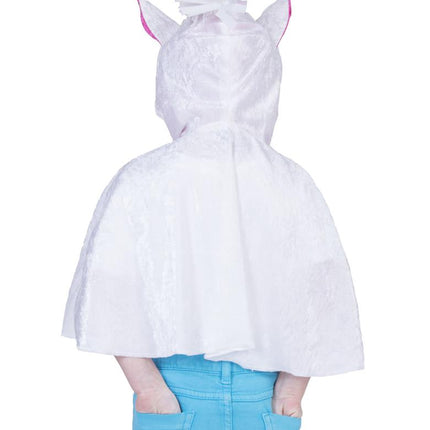 Unicorn Regenboog cape kinderen achterkant – carnaval outfit