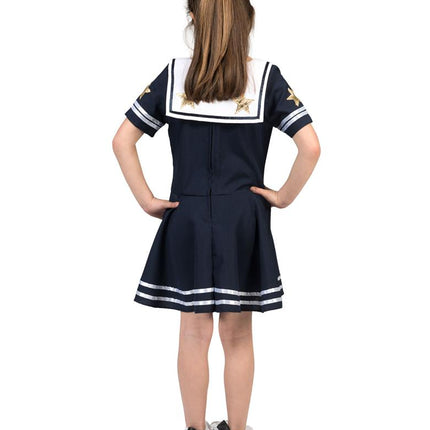 Zeilmeisje kostuum Salty achterkant – carnaval outfit