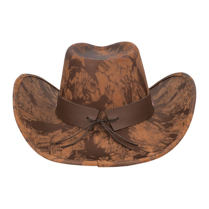 Cowboyhoed Bloom bloemen gedragen