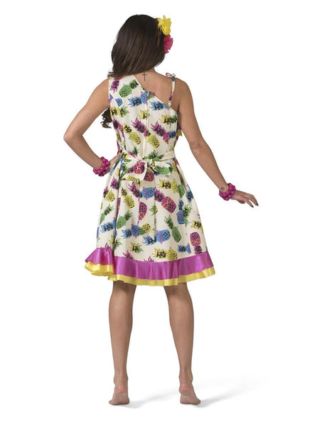 Hawaii jurkje Annabel achterkant – carnaval outfit