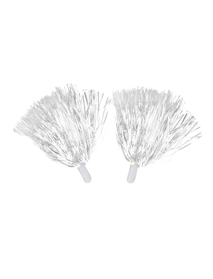Pompoms in metallic goud of zilver