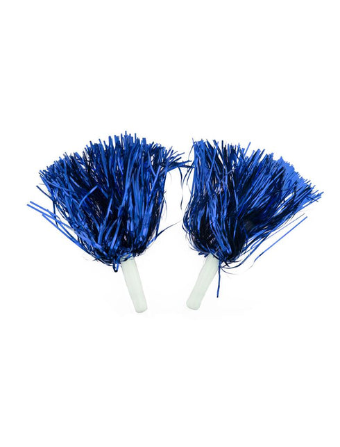 Pompoms in metallic goud of zilver