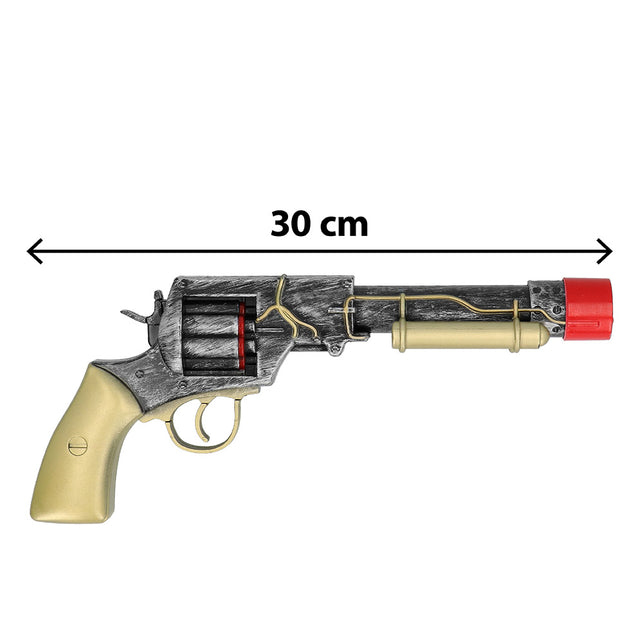 Speelgoedpistool Steamcarbine detail
