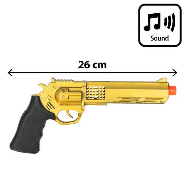 Speelgoedpistool Golden viper detail