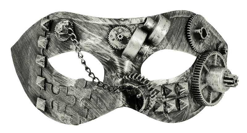 Oogmasker Steamgear Zilver