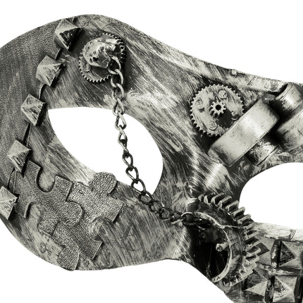Oogmasker Steamgear Zilver — foto 2