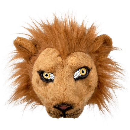 Pluchen halfmasker Leeuw — foto 2