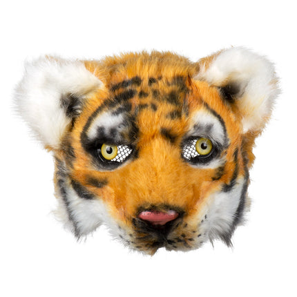 Pluchen halfmasker Tijger — foto 2