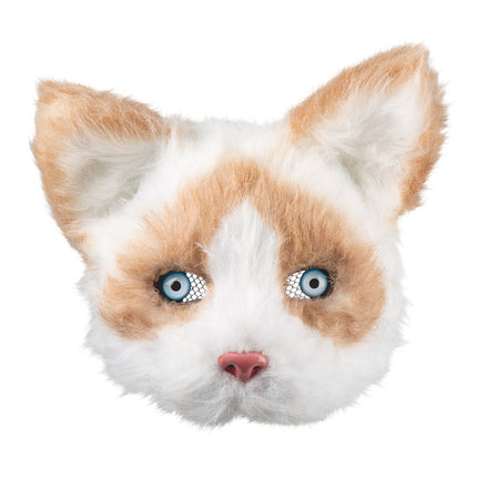 Pluchen halfmasker Kat — foto 2