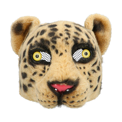 Pluchen halfmasker Luipaard — foto 2