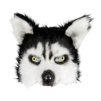 Pluchen halfmasker Husky — foto 2