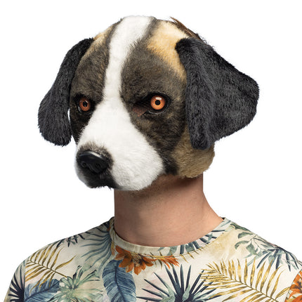 Pluchen halfmasker Bernard