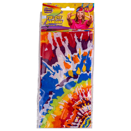 Zakdoek hippie tie-dye — foto 3