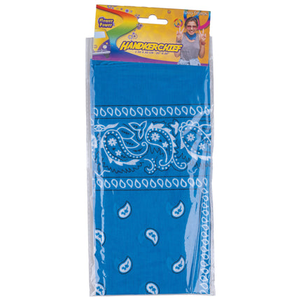 Zakdoek cowboy blauw — foto 3